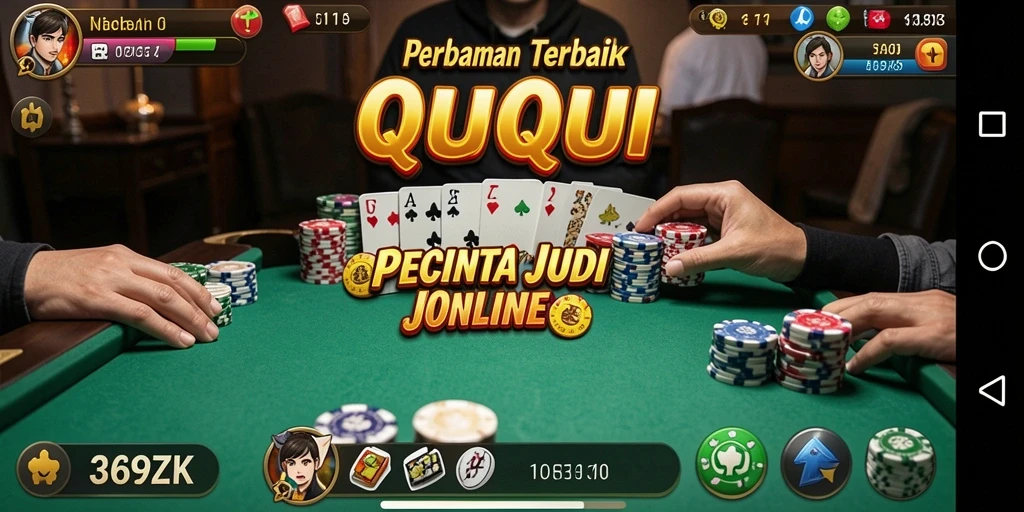 Screenshot gameplay QiuQiu dengan fitur turnamen.