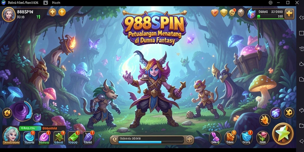 Tangkapan layar gameplay 988SPIN menunjukkan aksi mendebarkan dalam dunia petualangan.