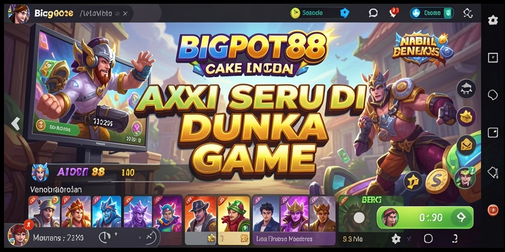 Tampilan gameplay seru dan mendebarkan dari BIGPOT88.