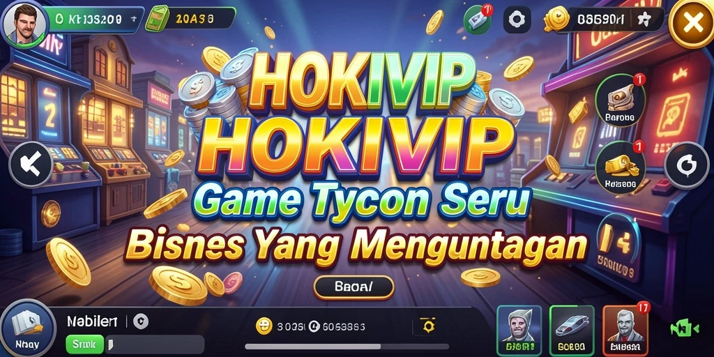 Screenshot utama HOKIVIP menampilkan gameplay Tycoon yang mendebarkan.