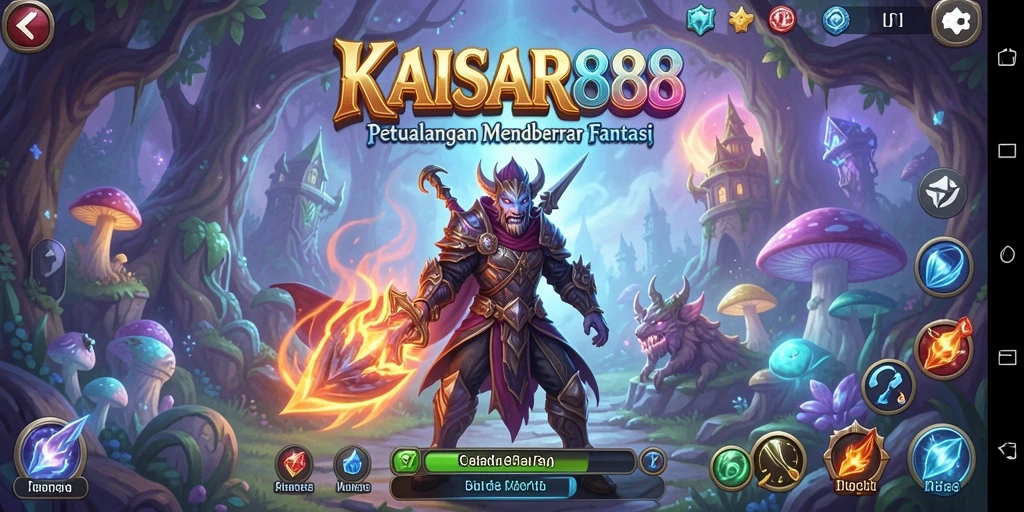 Tampilan gameplay KAISAR888 yang mendebarkan dan penuh aksi.