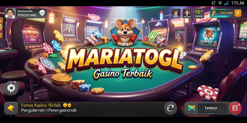 Screenshot utama MARIATOGL menampilkan aksi gameplay Kasino yang mendebarkan.