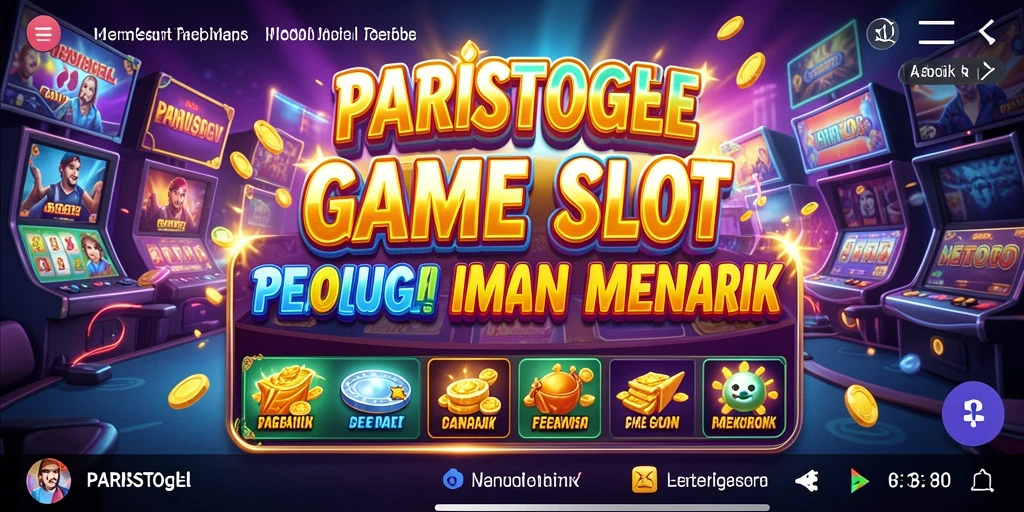 Tampilan menakjubkan dari gameplay PARISTOGEL Slot.