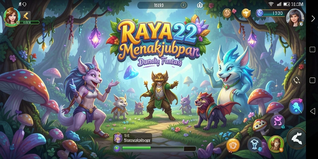Tampilan gameplay menakjubkan penuh keajaiban dan tantangan.