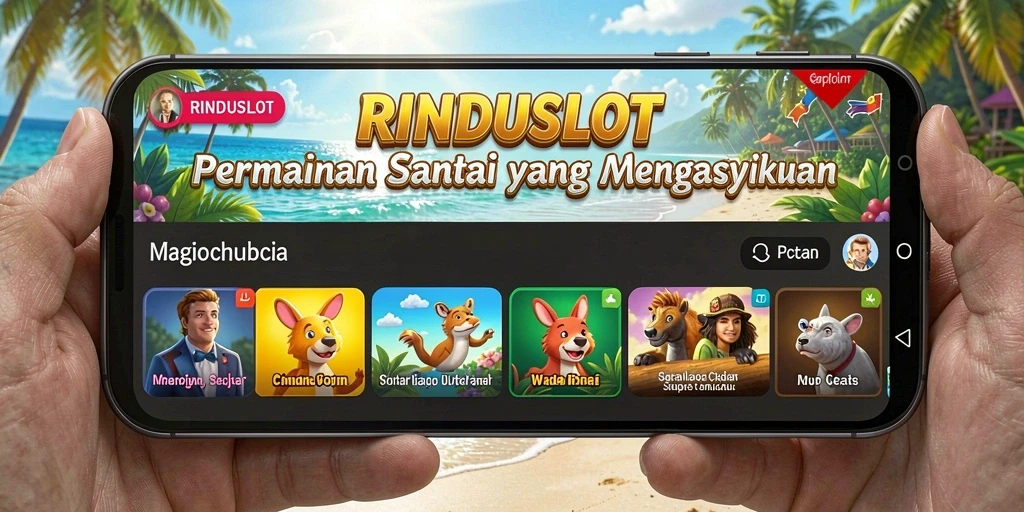 Menampilkan gameplay mengasyikkan RINDUSLOT yang memikat.