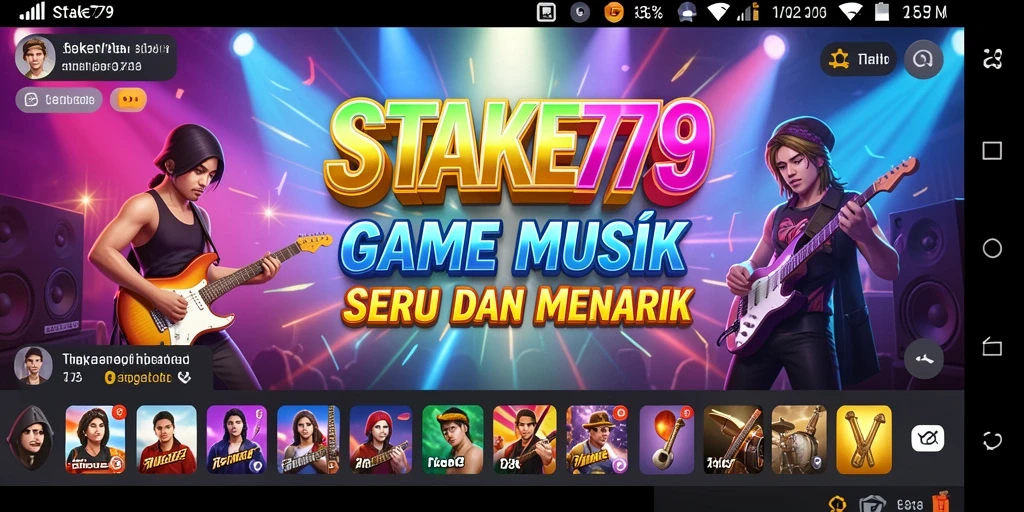 Screenshot gameplay STAKE779 yang menunjukkan pengalaman bermain musik.