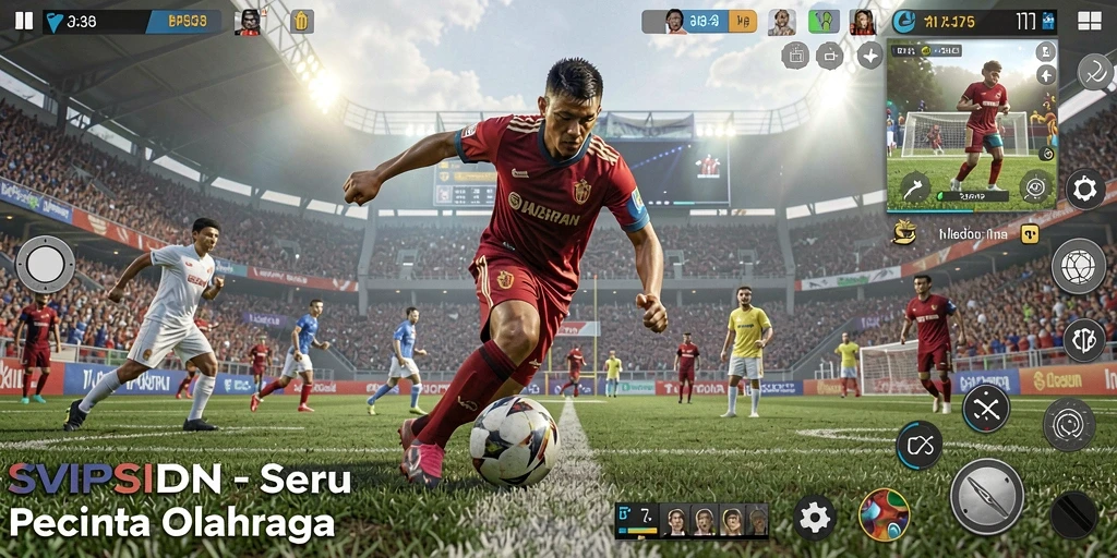 Gameplay seru dari SVIPSIDN dengan grafis menarik dan interaksi pengguna.