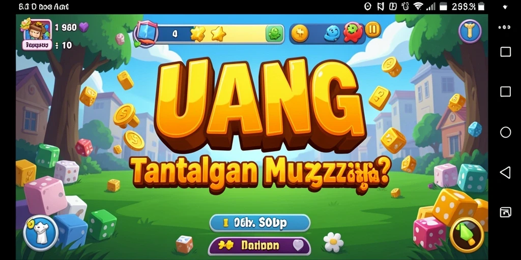 Tangkapan layar UANG menunjukkan gameplay Puzzle yang menantang dan interaktif.
