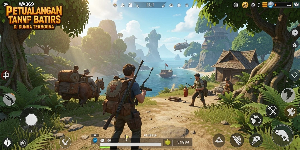 Gameplay menakjubkan dalam dunia Open World yang luas.