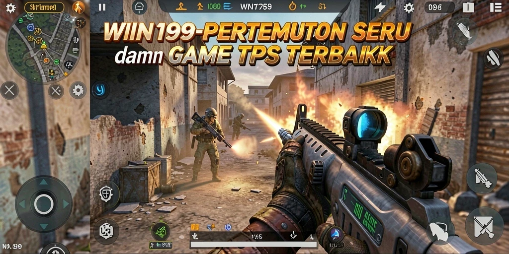 Tampilan gameplay seru dalam WIN199 dengan aksi tembak-menembak yang menegangkan.